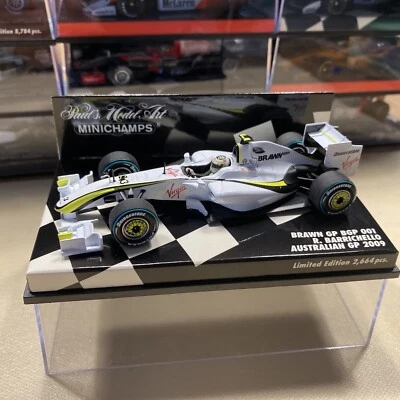 Barrichello Brawn 2009 Gp Australie Minichamps 1/43 - Immagine 1 di 2