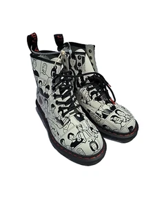 DR. MARTENS 1460 For Pride Fuyuki Kanai Leather Boots Unisex USM7 USL8 NWT - Picture 1 of 6
