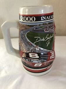 Dale Earnhardt Jr. Budweiser  Stein Mug Cup 2000 Rookie Season NASCAR Racing 7”