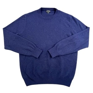 J Crew Kaschmir Pullover Herren mittelblau Pulli Rundhals Freizeit weich - Bild 1 von 8