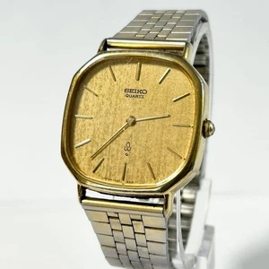Seiko Chariot 7820-5210 gold silver vintage unisex wristwatch Used Working - Picture 1 of 5