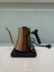 Fellow Stagg Electric Pour Over Coffee Tea Kettle Polished Copper Pot - Picture 1 of 13