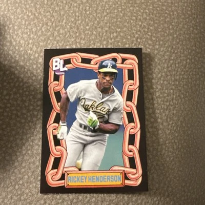 2024 Topps Big League - Topps Big Leaguer #TBL-22 Rickey Henderson - Image 1 of 2