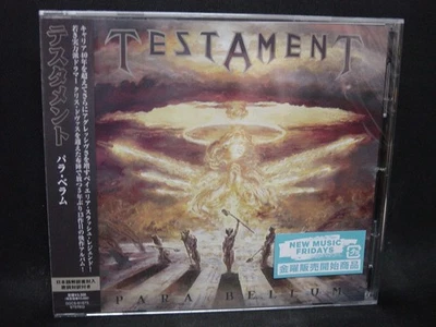 TESTAMENT Para Bellum JAPAN CD Sadus Legacy Dragonlord Seven Spires U.S. Thrash Foto 1 de 2