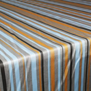Tela Al 1/2 Metro para Ropa Satén Rayas Colores Beige Alt.140cm - Imagen 1 de 12