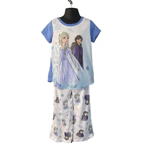 Disney Princess Frozen  Girls Pajama Set Sleepwear size 5 NWOT - Picture 1 of 4