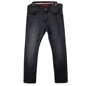 Banana Republic 32/32 Limited Edition Jeans Slim Straight Bootcut Black Denim  - Picture 1 of 6