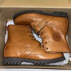 Polo Ralph Lauren Men’s Ranger Brown Tumbled Leather Chukkas Boots Size 11 New
