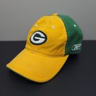 Green Bay Packers Hat Cap Mens One Size Green Yellow G Logo Nfl Football Reebok