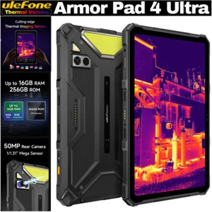 5G Ulefone Armor Pad 4 Ultra wytrzymały tablet PC Smartfon Obrazowanie termiczne Outdoor - Zdjęcie 1 z 21