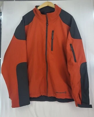 Chaqueta Free Country naranja/gris para hombre XXXL Foto 1 de 4