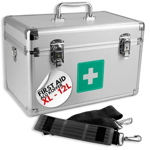 Medizinkoffer XL Erste Hilfe Koffer Notfallkoffer Aluminium Notfall Medizinbox - Bild 1 von 8
