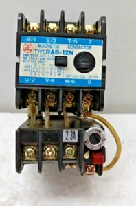 Riken RAB-12N Type Magnetic Contactor 2.3 A box New Without Box - Picture 1 of 8