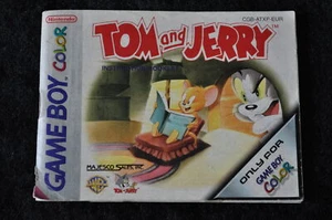 Tom And Jerry Gameboy Color Instruction Booklet Manual Only - Picture 1 of 1