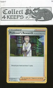 Pokemon TCG Sword & Shield Base 178/202 Professor's Research Holo Rare Near Mint - Picture 1 of 2