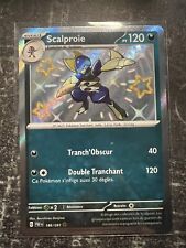 Carte Pokémon Scalproie 186/091 Shiny EV4.5 PAF Destinées à Paldea NEUF