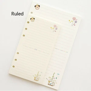 A5/A6 Tamaño Reglado Colorido Planificador Diario Recarga Calendario Organizador 45 Hojas #JP - Imagen 1 de 9