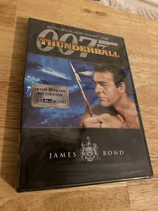 Thunderball (DVD, 1965) James Bond Sean Connery 007 FREE Ship Sealed NEW SEALED - Picture 1 of 6