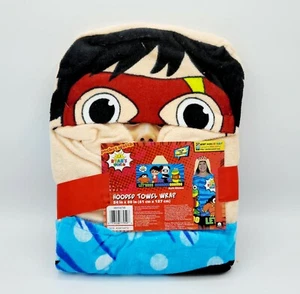 RYAN'S WORLD MASKED HERO Jungen Badetuch mit Kapuze Halstuch 24" x 50" Pool - Bild 1 von 4