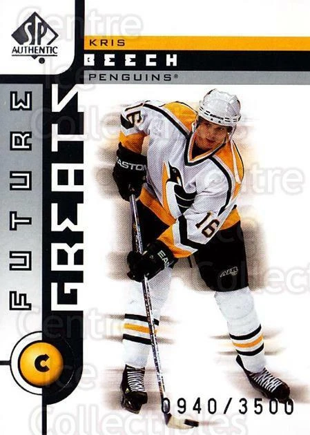 2001-02 SP Authentic #119 Kris Beech - Image 1 of 1