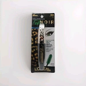 WATERPROOF Mascara L'Oréal Voluminous Feline Noir #634 Blackest Full Size. - Picture 1 of 2
