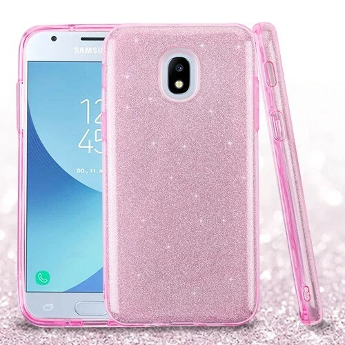 For Samsung Galaxy J3 Star/Orbit/J3 Achieve Shockproof Bling Glitter Case Cover - Image 1 of 1