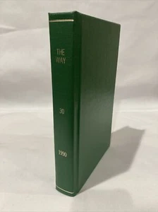 The Way Quarterly Review of Christian Spirituality HC Bound Volume 30 1990 (BM54 - Picture 1 of 5