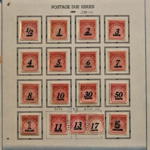 US Stamps-SC# J88 - J104 - MNH - CV $17.45 - Picture 1 of 4