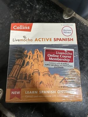 Collins Livemocha Active Spanish (Spanish Edition) Learning Course Book New - Image 1 of 2