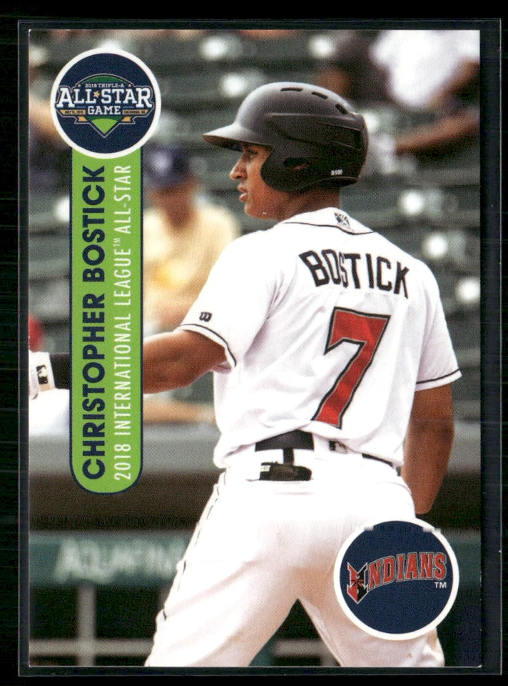 Christopher Bostick 2018 International League All Stars Set - Image 1 of 2