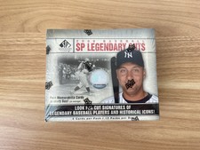 2008 SP Legendary Cuts Upper Deck Sealed Baseball Hobby Box - Babe Ruth Auto?