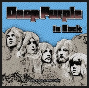 DEEP PURPLE PATCH AUFNÄHER # 5 IN ROCK 10x10cm FLICKEN ABZEICHEN - Picture 1 of 1