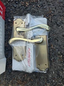 Paar Türgriffe Mandelli Ande Messing Neu - Bild 1 von 4