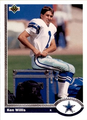 1991 Upper Deck #514 Ken Willis Dallas Cowboys - Image 1 of 2