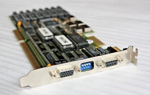 16-Bit ISA-Grafikkarte - Tseng Labs (TLI) 8818 REV C - Afbeelding 1 van 9