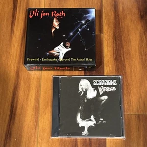 SCORPIONS In Trance CD + ULI JON ROTH Firewind Earthquake Astral Skies 3 CD BOX - Picture 1 of 19