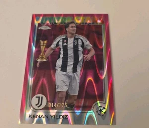 Kenan Yildiz 24-25 Topps UCC Future Stars SP Lava Juventus 014/175 - Picture 1 of 2