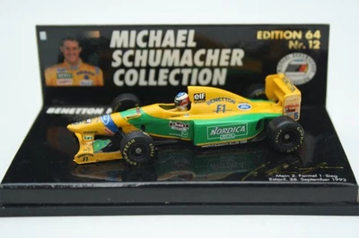 Benetton Ford B 192 Michael Schumacher 2. Vittoria IN Estoril 1993 MINICHAMPS 1: - Immagine 1 di 4