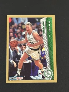 1992-93 Fleer Larry Bird #11 Boston Celtics (E) - Foto 1 di 2