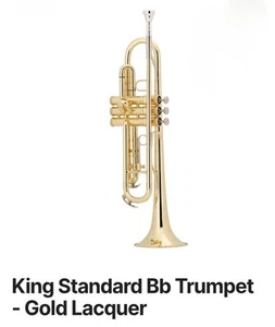King 601SP Standard Bb Trumpet Brand New Gold Laquer - Picture 1 of 1