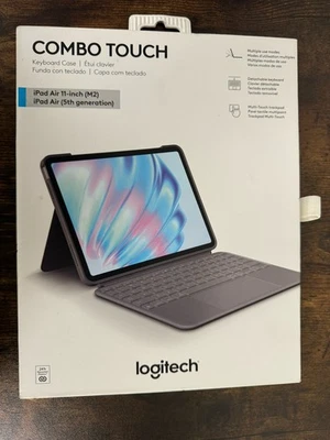 Logitech Combo Touch Keyboard Case for Apple iPad Air 11 " ( M2 - Graphite - Image 1 of 3