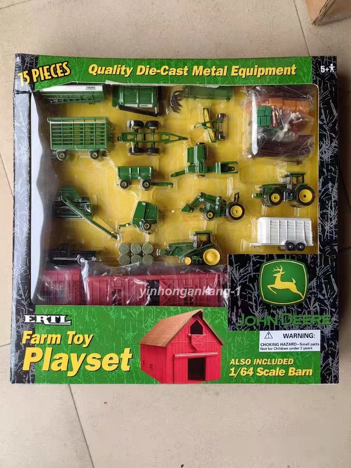 ERTL 1:64 playset  scale barn  quality die-cast metal equipment farm toy - Image 1 of 1