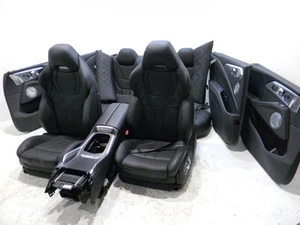 BMW M G09 xm Lederausstattun Komfortsitze B&W Leder Leather Individual Black - Picture 1 of 24