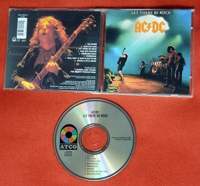 AC/DC Let There Be Rock GERMANY CD wie NEU MINT REMASTER PROMO Folder 1977 Rock - Bild 1 von 4