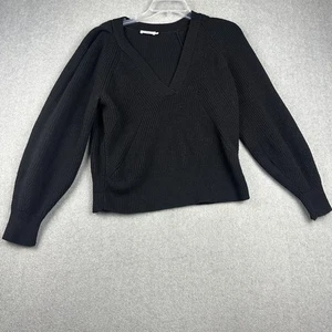 The Reset Sweater Womens Medium Wool V Neck Pullover Knit Long Sleeve R Label - Picture 1 of 6