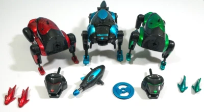 Stealth Voltron Tercera Dimensión Trendmasters Mighty Lion Force Azul/Rojo/Verde Foto 1 de 4