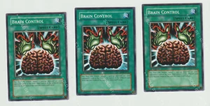 YUGIOH! BRAIN CONTROL  - 1ST EDITION -  YSD-EN031(X3)         - FREE P&P - Picture 1 of 1