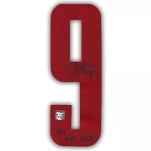 Joe Thornton Autographed 2005 World Championships Red Canada Jersey Number - 9 - Picture 1 of 1