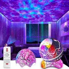 Galaxy Projector, Star Projector with Built-in battery Upgraded, Music Purple 