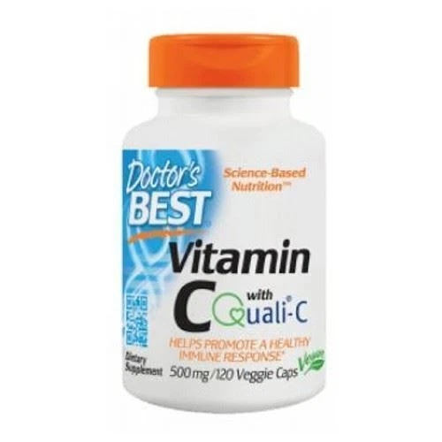 Vitamina C con Q-C 500 mg 120 cápsulas vegetales de Doctors Best Foto 1 de 1